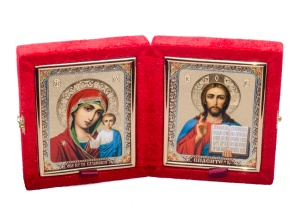 Складень венчальный с иконами [100*120мм]