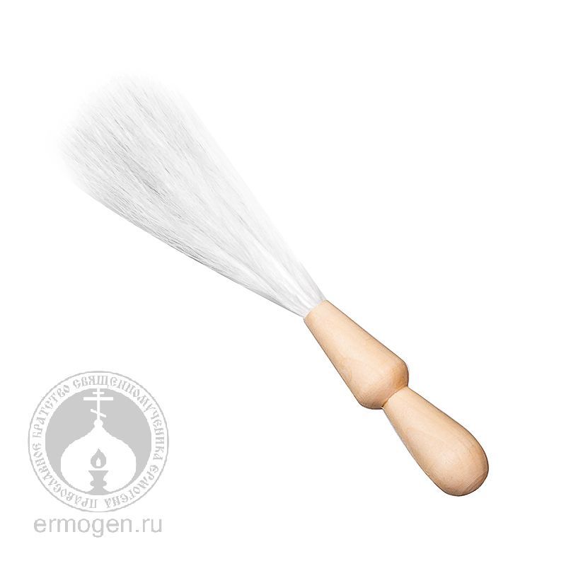 Кропило малое [синтетика] с деревянной ручкой, d 1 см.