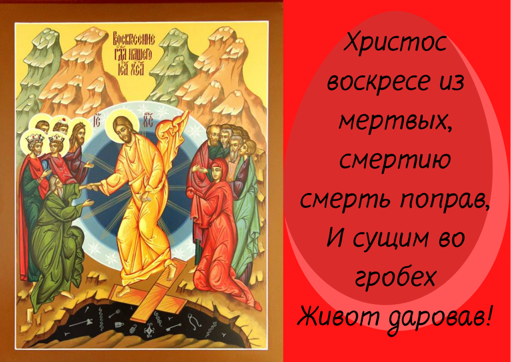 Христос воскресе!